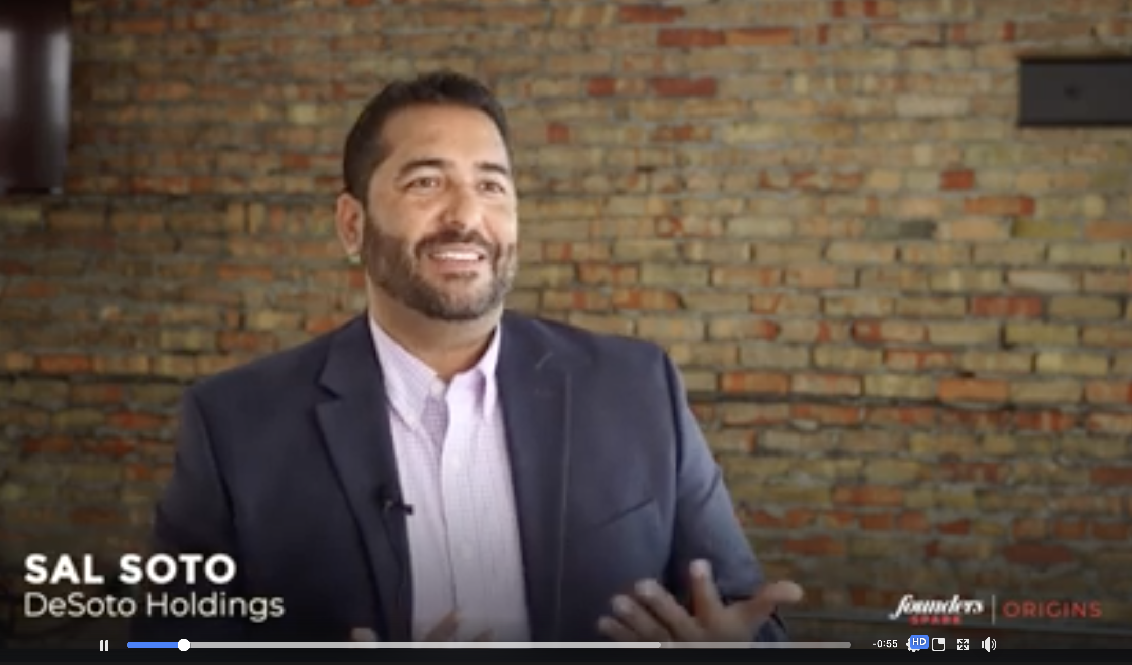 Soto was recently featured as the speaker at the June Founders Spark event.