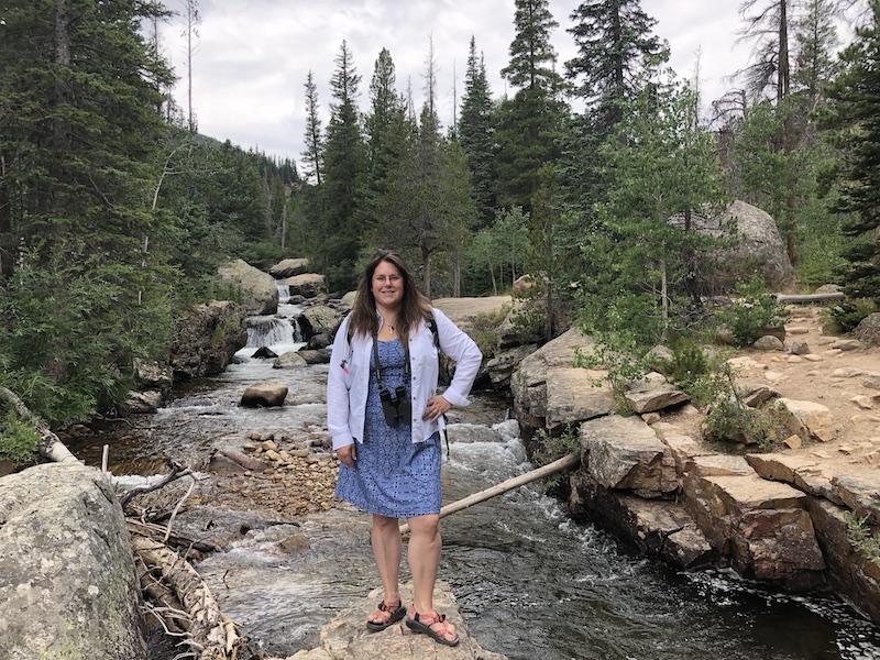 Earth Adventures' Bridgette McCue is an outdoor enthusiast herself.