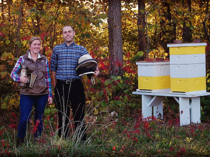 Southwest Honey Co. co-founders Megan Ryan and Alex Cornwell