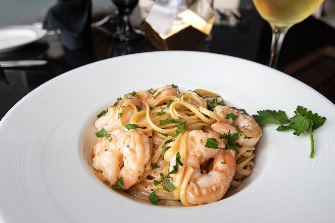 Chantili's new menu features a Shrimp Scampi Linguine tossed in a garlic white wine butter sauce.