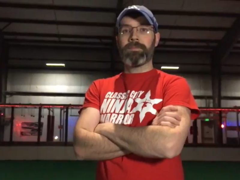 John Manon is the brainchild behind Classic City Center's "Ninja Warrior" program.