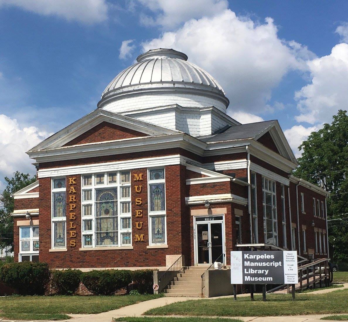 The Karpeles Manuscript Library at 3039 Piqua Ave.