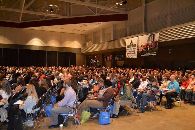 Hundreds of people who serve children attend the Great KIDS Conference On Youth.