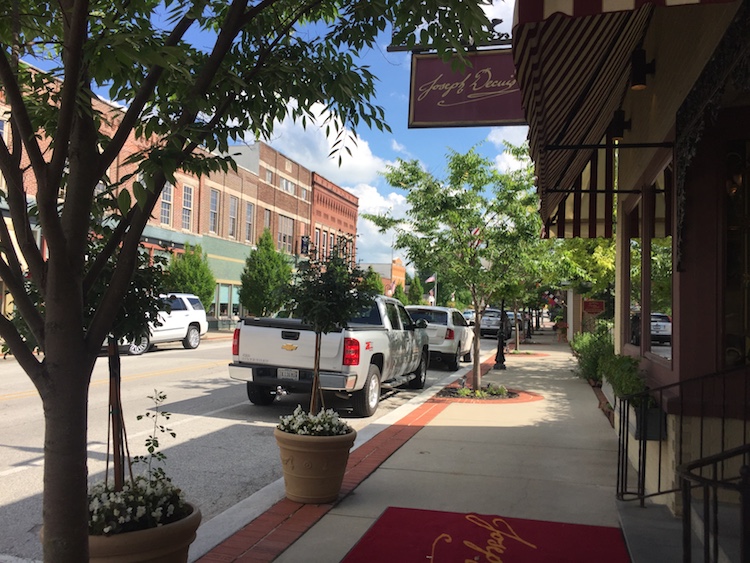 Joseph Decuis is a popular dining destination in downtown Roanoke.