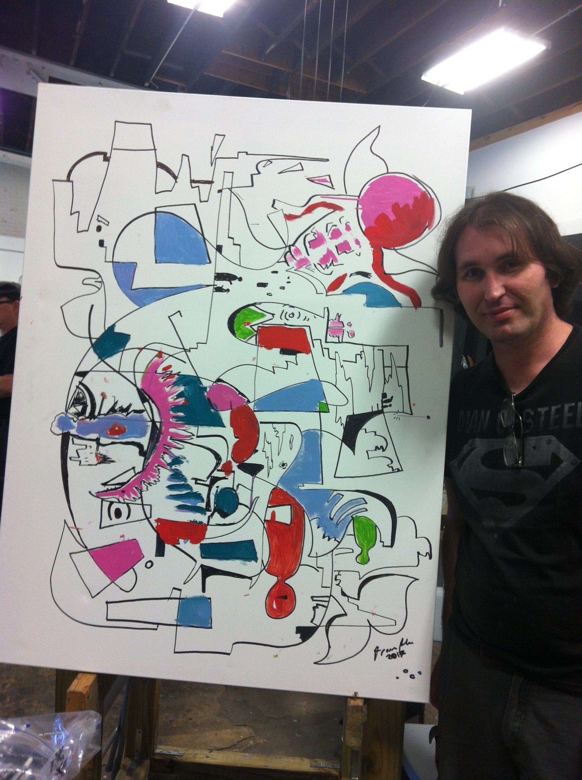 Frank Louis Allen's work has been featured in local galleries. 