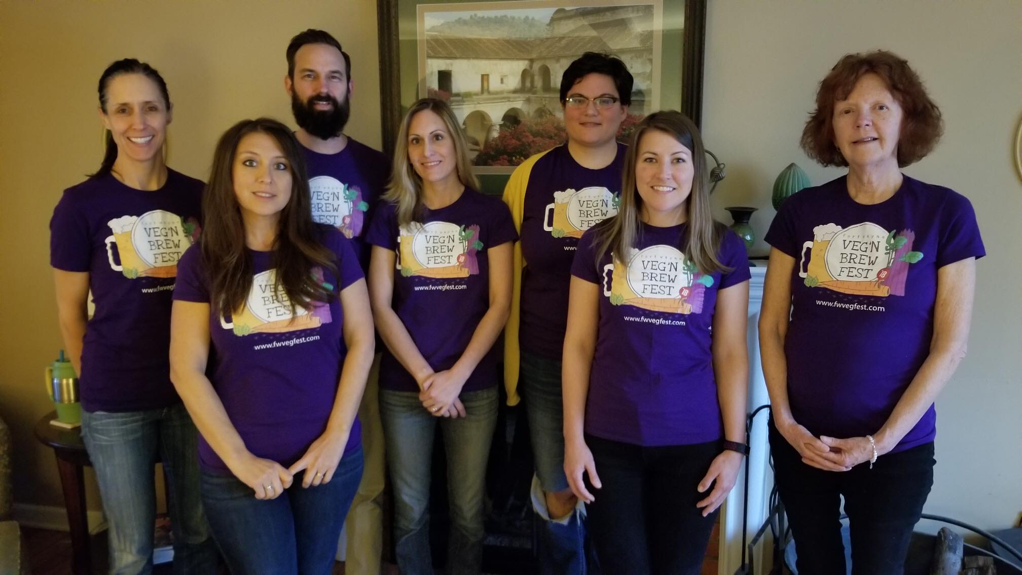 The committee is composed of people from the community with a common interest in plant-based eating.