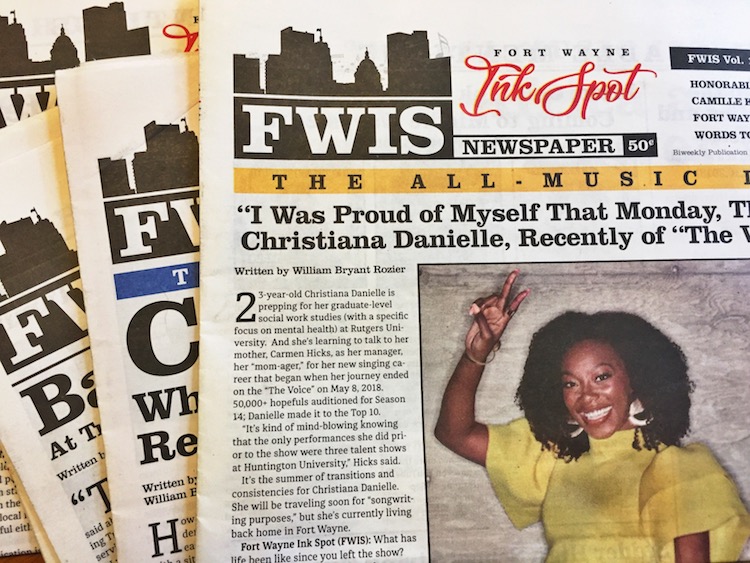 Ink Spot features up-and-coming talent like Christiana Danielle, who was on NBC's "The Voice."