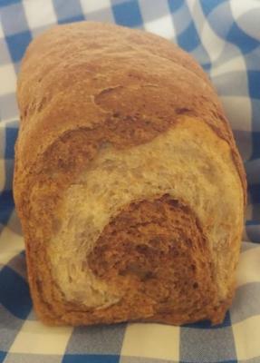 Pumpernickel bread from Big Brick House Bakery.