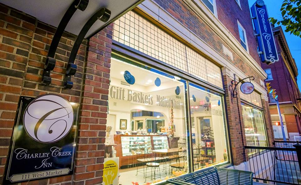 The Charley Creek Inn in Wabash offers several storefronts to explore.