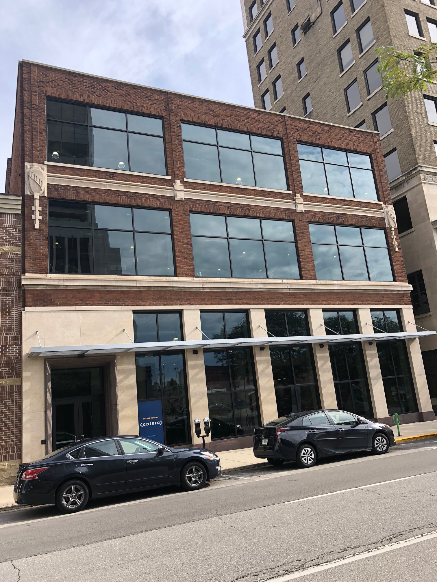 Aptera recently moved around the corner from its previous location on Main Street.
