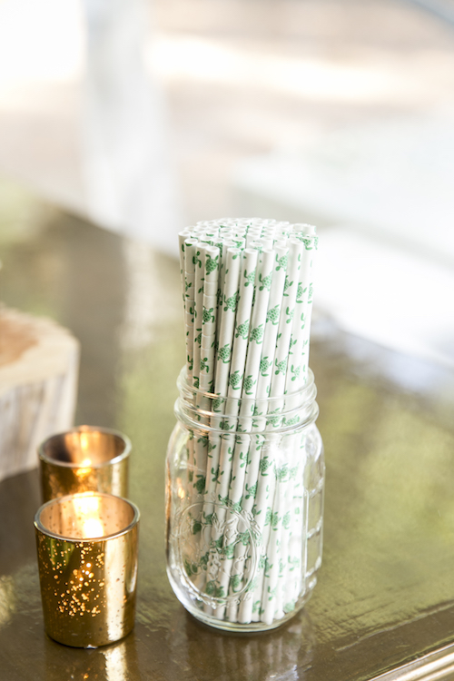 Aardvark Straws allows for customization in terms of colors and patterns, like the ones shown here.