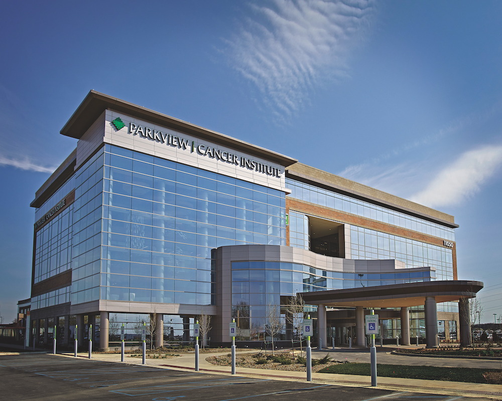 The Parkview Cancer Institute is among the newest additions to the campus. 