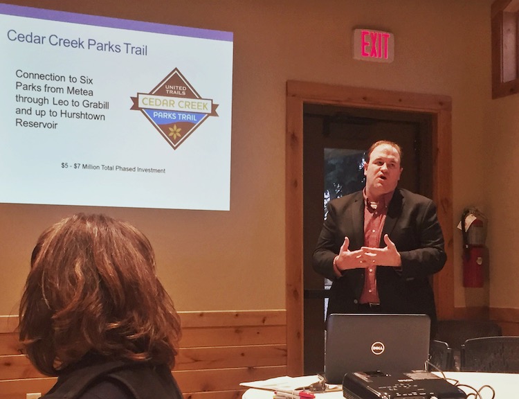 Kent Castleman, Chairman of the NewAllen Alliance, speaks about the group's bid for a Stellar Community designation.