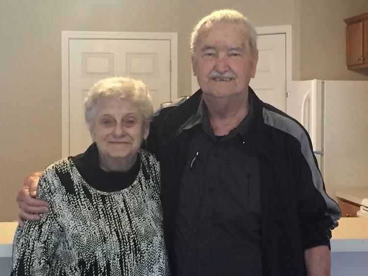 The first family to stay at Paul's Place, Vi and James Korzknsky from Kalamazoo, Michigan.