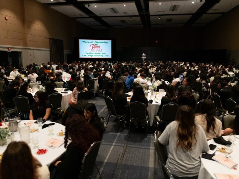 Latinos Count’s annual scholarship luncheon brings together hundreds of Latino students, families, educators, and community partners for a celebration of educational achievement/